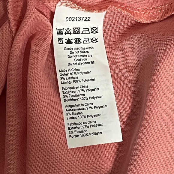 City Chic Trendy Plus Size Mini Scarlet Dress Faux Wrap Dress Floral Womens 16 - Picture 5 of 6